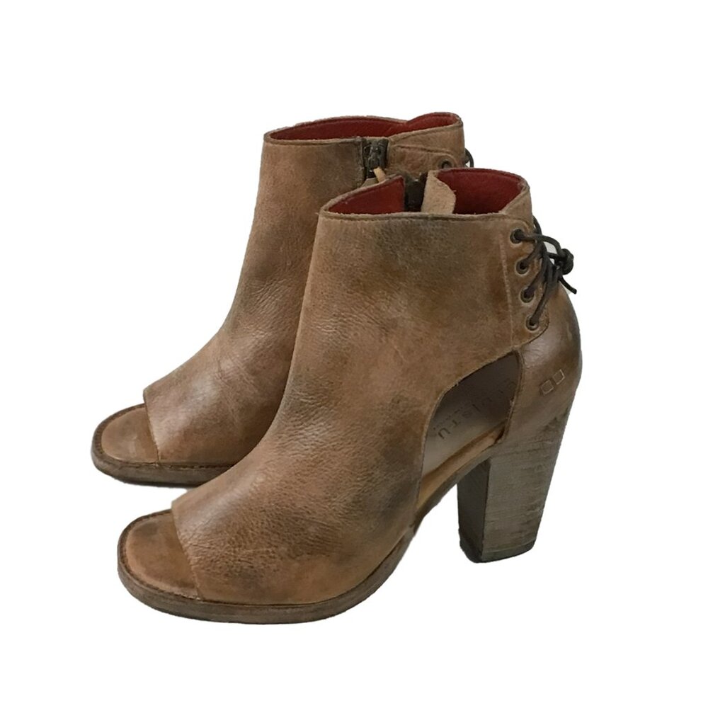 BED STU Tan Rustic Angelique Distressed Boots - Picture 7 of 13